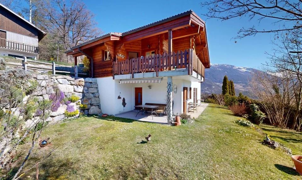 Chalet zu verkaufen – Mollens (VS), in der Nähe von Crans-Montana