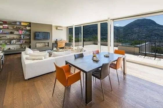 Modernes Dachgeschoss mit großer Panoramaterrasse und Seeblick - Lugano – Foto 7 von 13