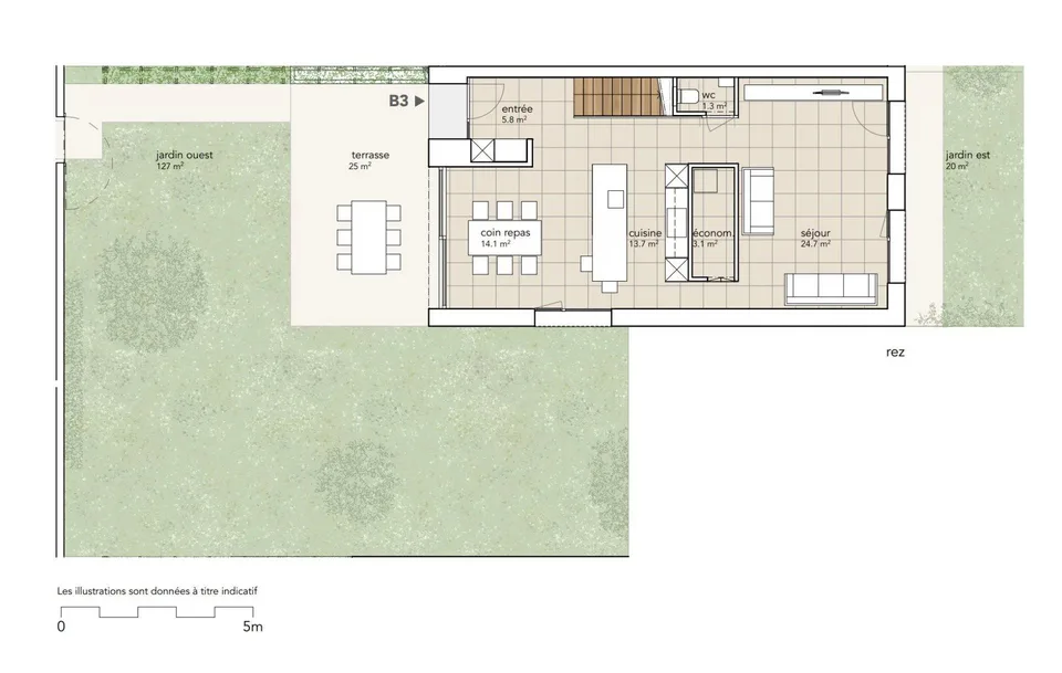 LUXUS-HAUSHÄLFTE VILLA MIT 181 M2