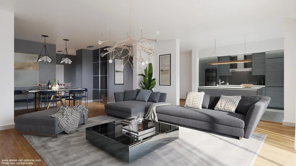 Splendide appartement en attique avec grande terrasse