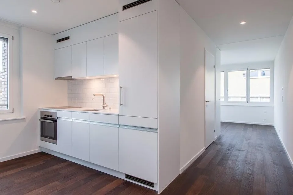 Modern 1-room apartment with large terrace