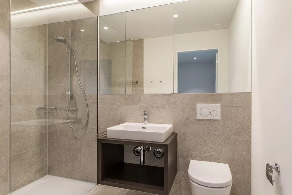 Modern 1-room apartment with large terrace