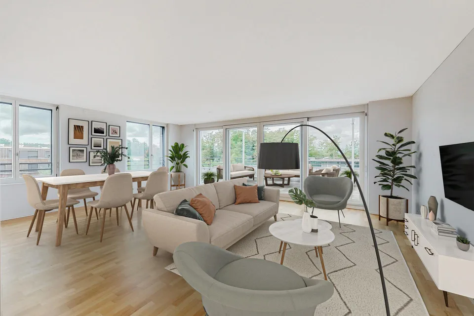 Terrazza attica privata cercata? Appartamento 4,5 locali a Burgdorf