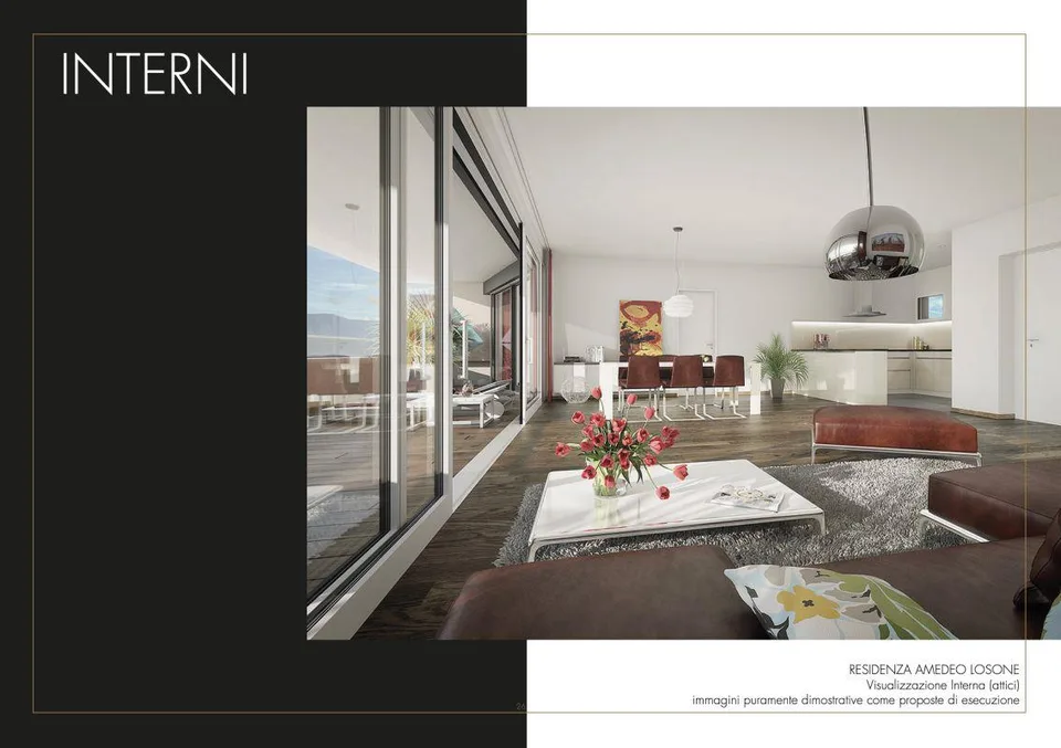 Ultimo Attico Duplex 5.5 Locali come Residenza Secondaria a Losone – foto 20 di 22