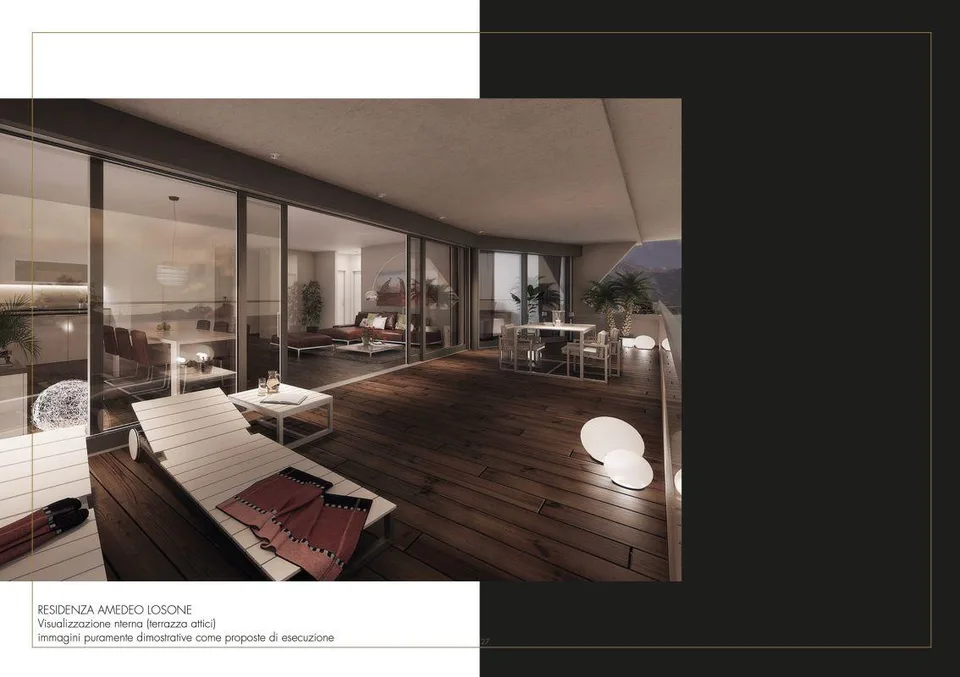 Ultimo Attico Duplex 5.5 Locali come Residenza Secondaria a Losone – foto 21 di 22