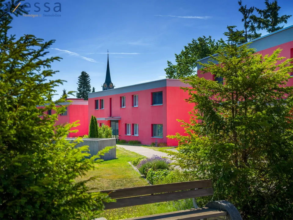 Sonnige 3.5 Zimmerwohnung im Obergeschoss mit Südbalkon in Fischbac...