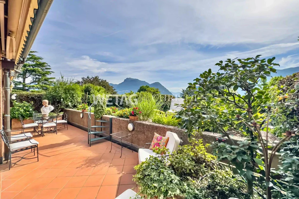 Zu verkaufen in Lugano-Gentilino: elegante Wohnung mit privatem Gar... – Foto 10 von 12