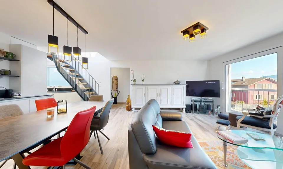Elegante appartamento di 4,5 locali, luce e vista mozzafiato