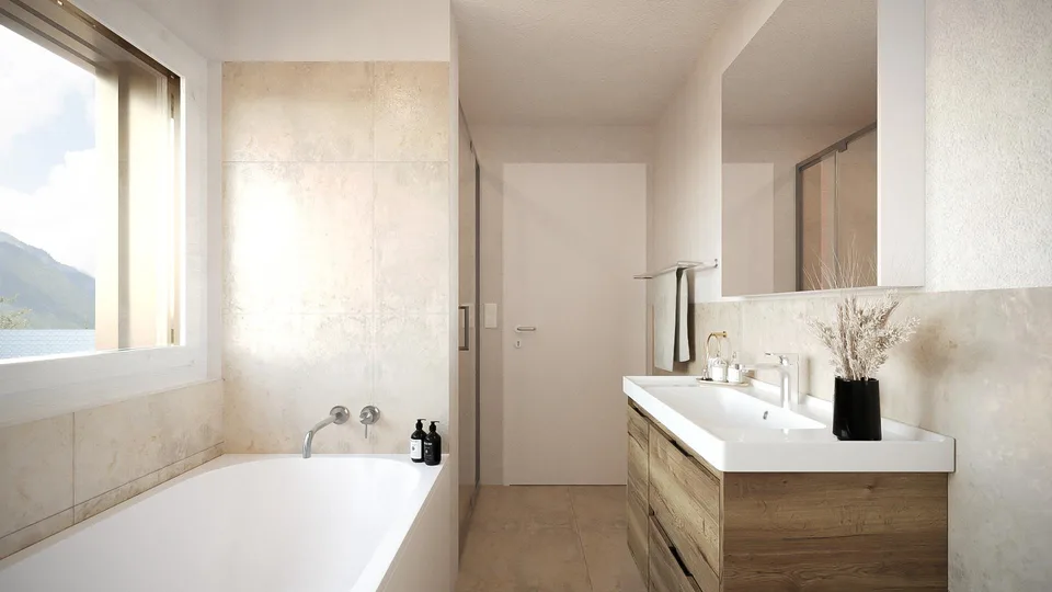 Exklusive 4.5-Zimmer-Dachgeschosswohnung mit Panoramablick