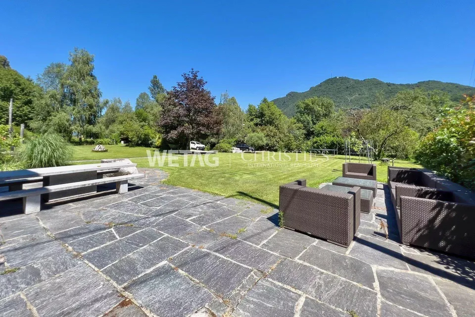 Maison tessine parfaitement restaurée à vendre à Montagnola