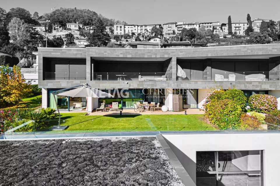 Appartamento a Porza con giardino privato & vista sul lago in vendita - anche utilizzabile come seconda casa