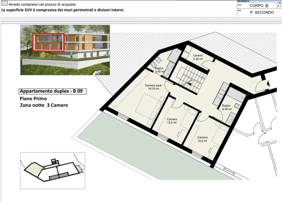 Wunderschönes Dachgeschoß-Duplex mit 4,5 Zimmern und Garten – Foto 12 von 13