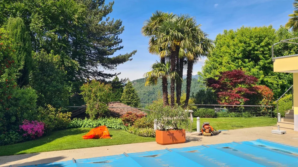 Villa Luganese: Eine Oase von seltener Eleganz und absoluter Privatsphäre, nur wenige Minuten von Lugano entfernt