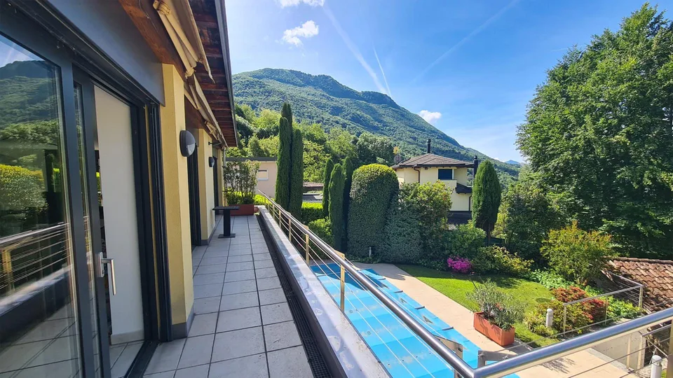 Villa Luganese: Eine Oase von seltener Eleganz und absoluter Privatsphäre, nur wenige Minuten von Lugano entfernt