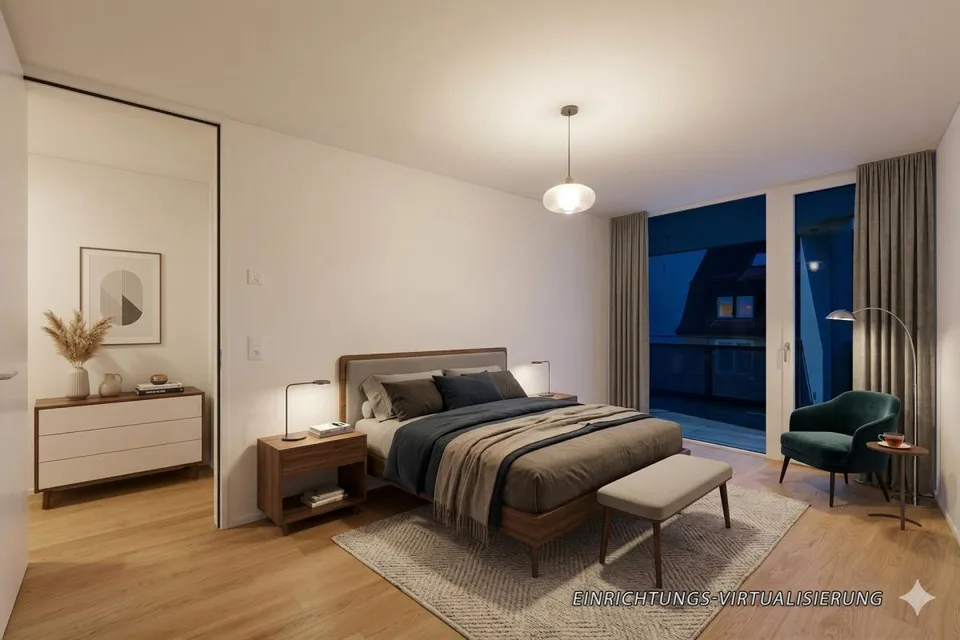 Moderne 4.5 Z' Attika-Maisonettewohnung (Neubau)