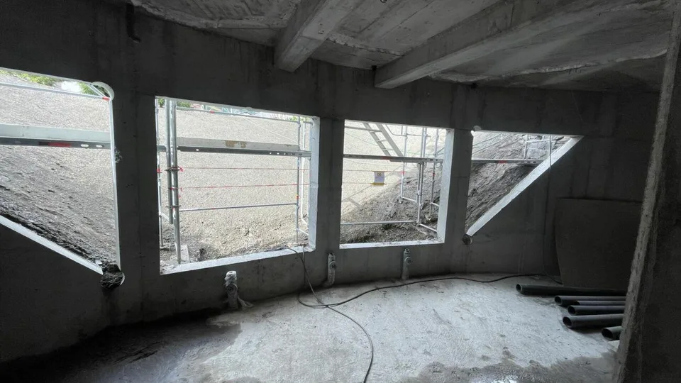 Residence du Glacier in una posizione centrale e tranquilla. T5. La vista da questo appartamento seminterrato è limitata. – foto 13 di 13