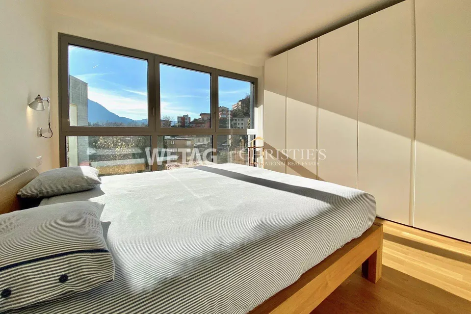 Lugano: Appartamento penthouse con grande terrazza in vendita – foto 8 di 10