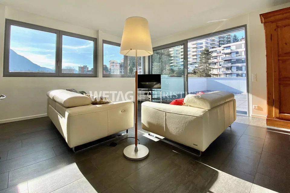 Lugano: Appartamento penthouse con grande terrazza in vendita – foto 7 di 10