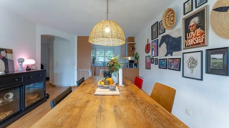 6½ ZIMMER-HAUS IN BASSERSDORF (ZH), MÖBLIERT, TEMPORÄR