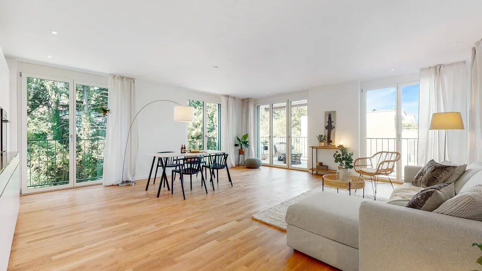 Appartamento 3.5 locali con grande terrazza in affitto