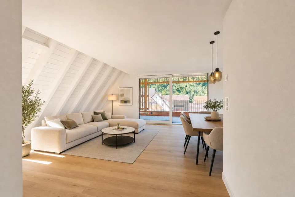Wohnen im Dorf - Neubau 3.5-Zimmer-Maisonettewohnung