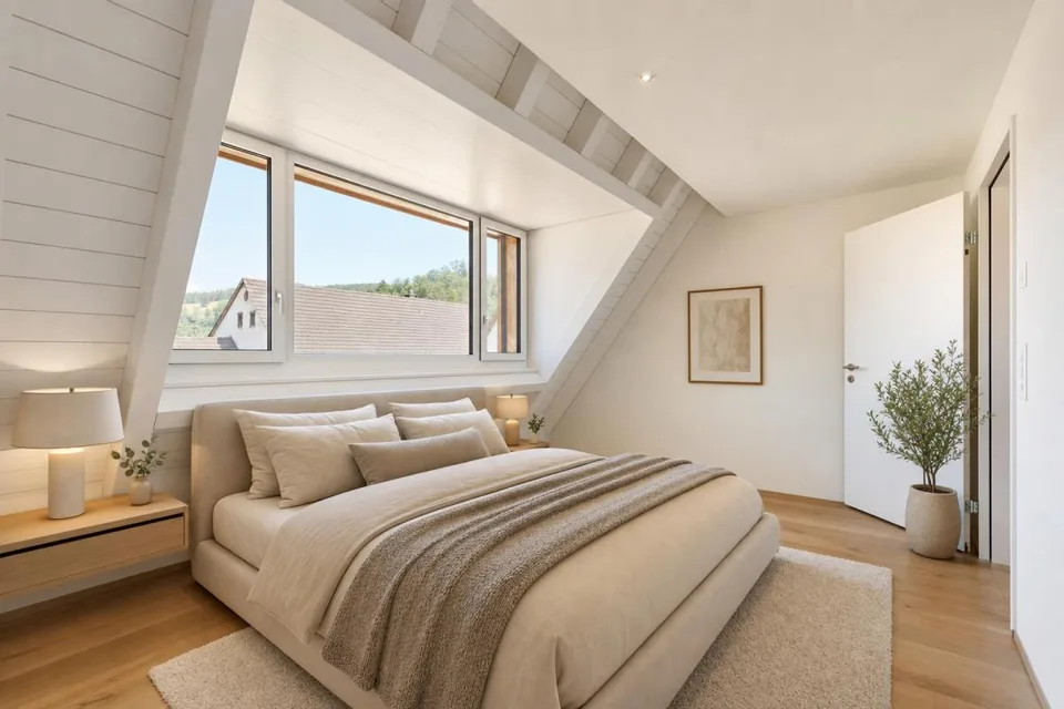 Wohnen im Dorf - Neubau 3.5-Zimmer-Maisonettewohnung