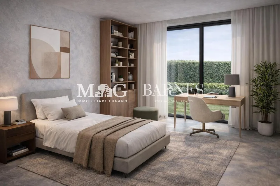 Lugano, Pregassona: Nuovo 3.5 locali con giardino privato – photo 9 sur 10