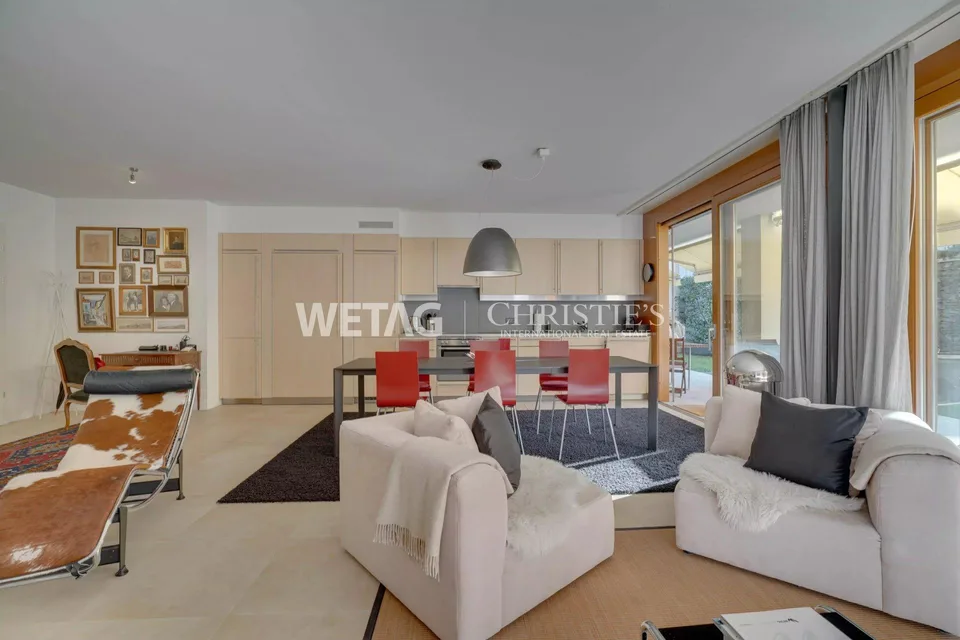 Im Herzen von Ascona, moderne Wohnung mit privatem Garten zu verkaufen