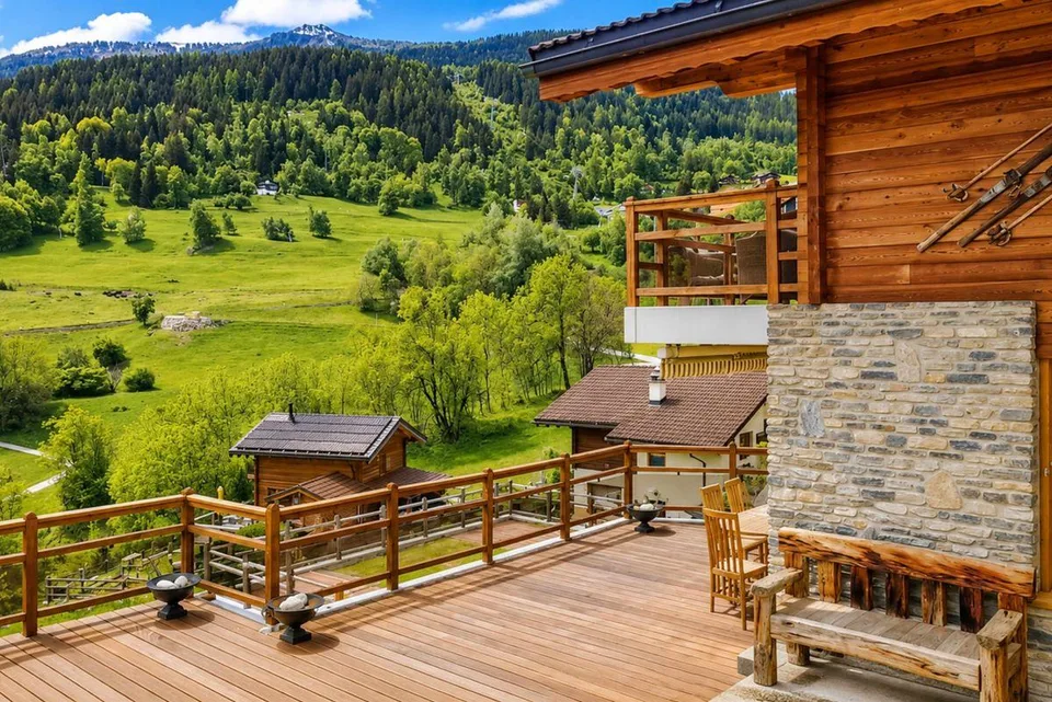 Chalet der Superlative mit Wohlfühlbereich und Panoramablick