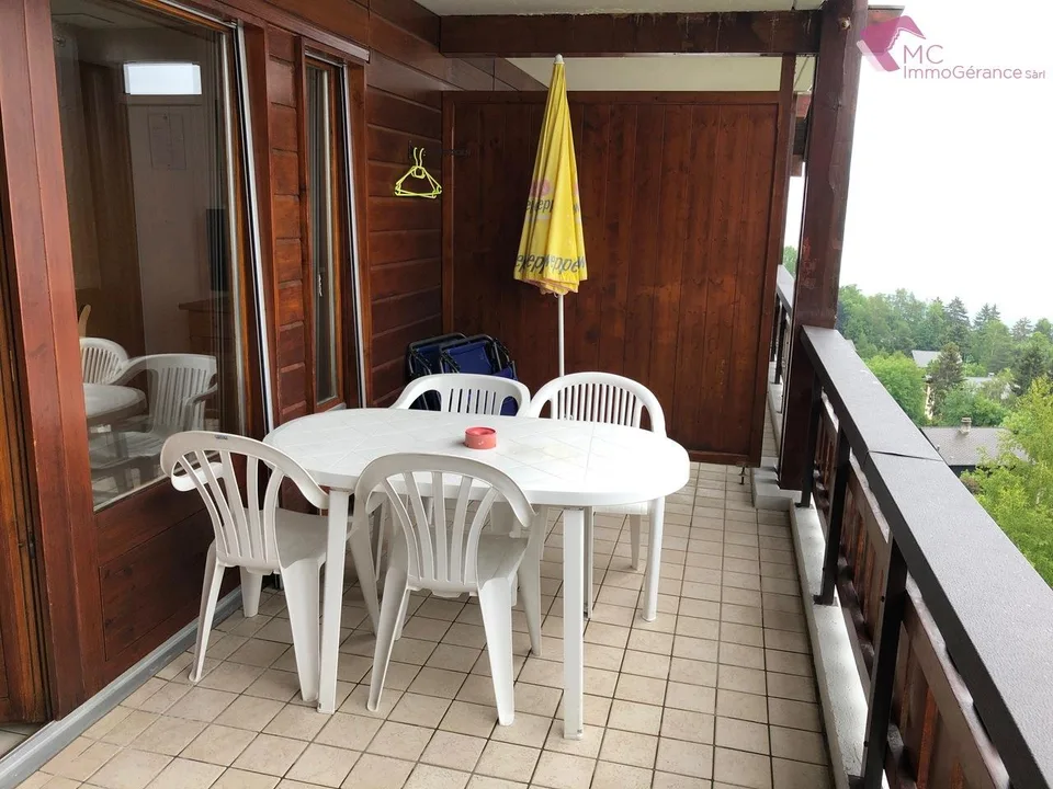Ovronnaz - Charming South-facing studio located in the Mayen Blanc neighborhood