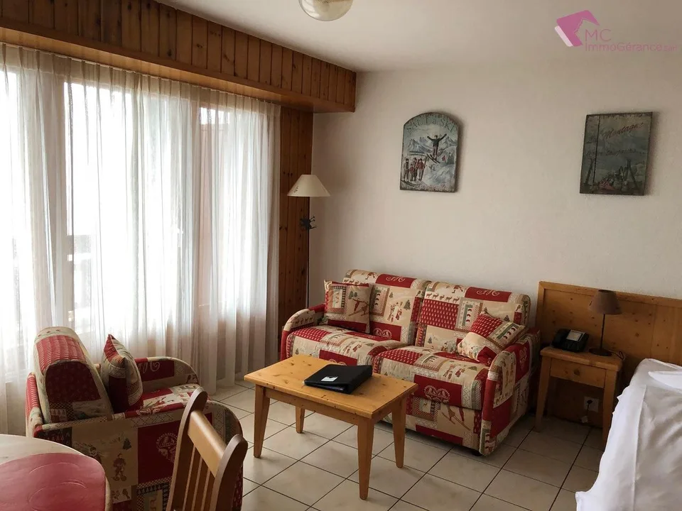 Ovronnaz - Charming South-facing studio located in the Mayen Blanc neighborhood