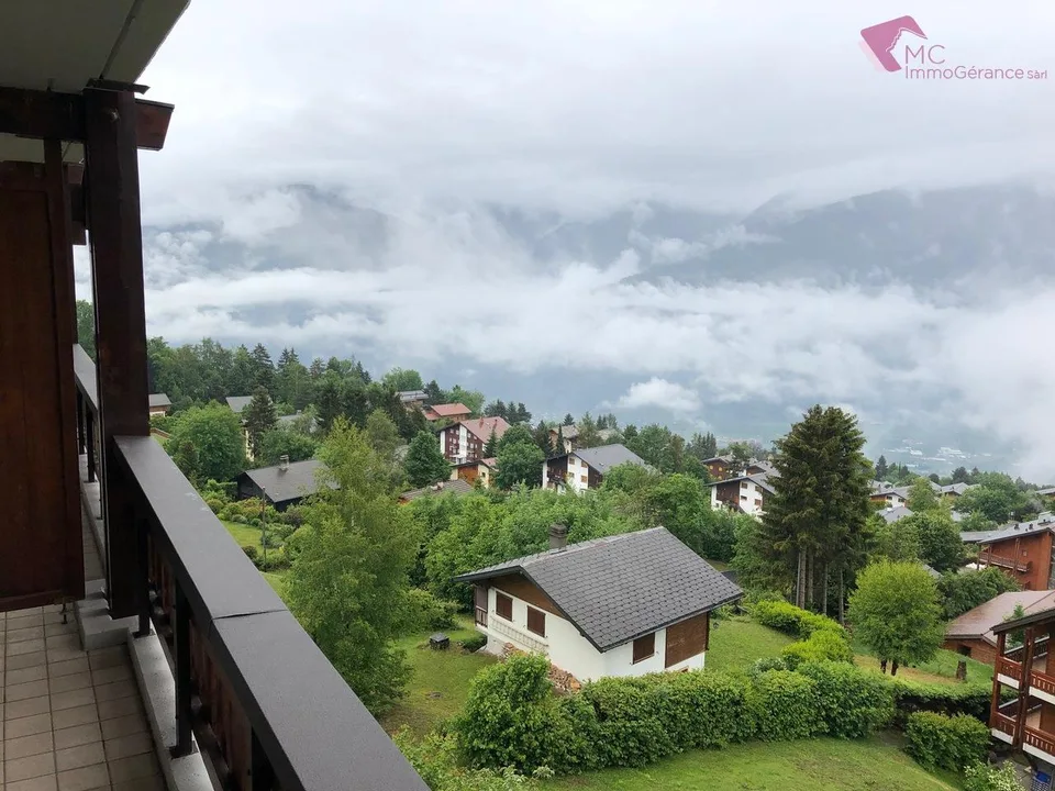 Ovronnaz - Charmantes Studio Süd in der Nachbarschaft Mayen Blanc – Foto 10 von 10