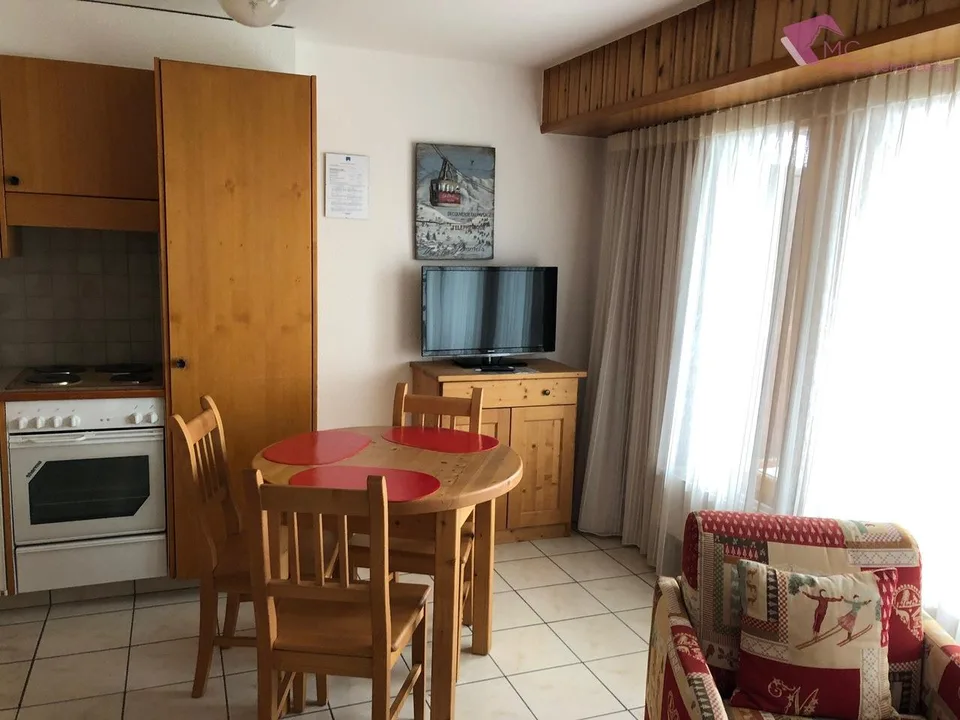 Ovronnaz - Charmantes Studio Süd in der Nachbarschaft Mayen Blanc – Foto 9 von 10