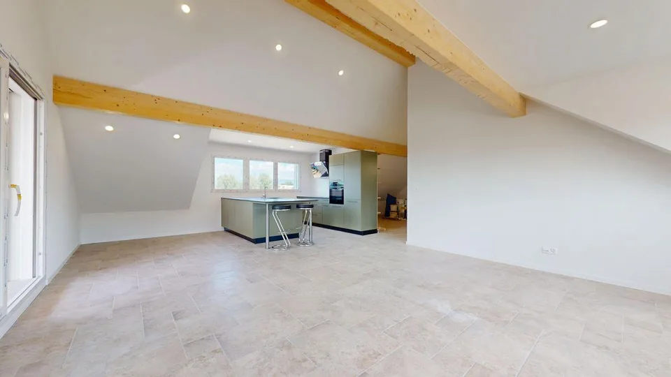 Attique avec loggia à Domdidier !