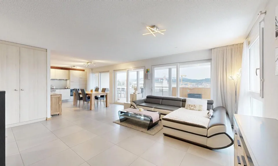 Appartement T4 de 106 m² avec vue montagne à la Chaux-de-Fonds