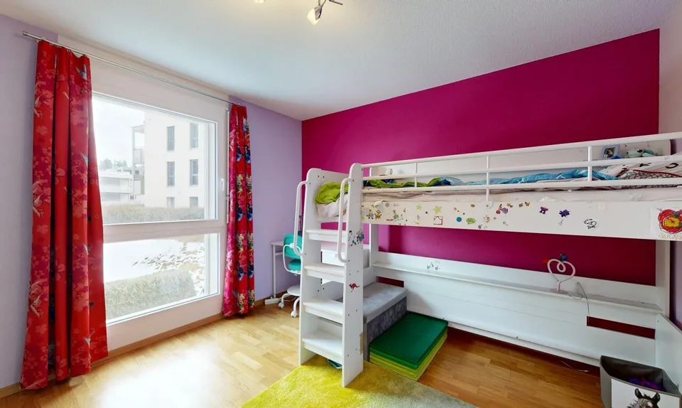 Appartement T4 de 106 m² avec vue montagne à la Chaux-de-Fonds