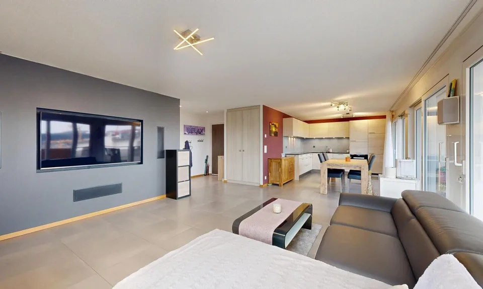 Appartement T4 de 106 m² avec vue montagne à la Chaux-de-Fonds