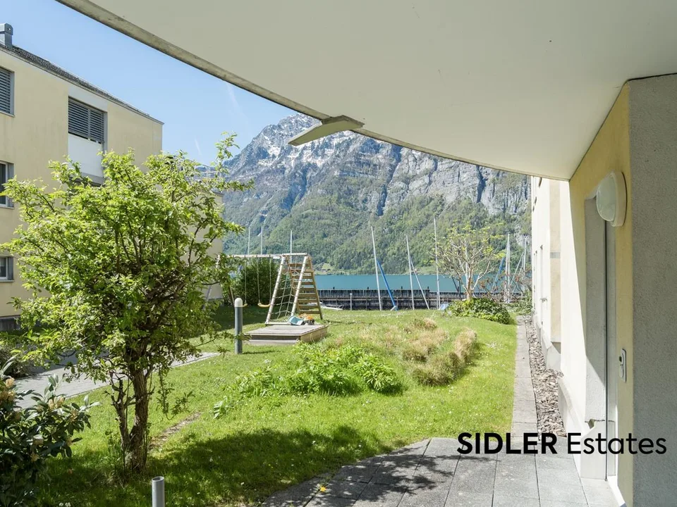Helle 3½-Zimmer Wohnung direkt am Walensee