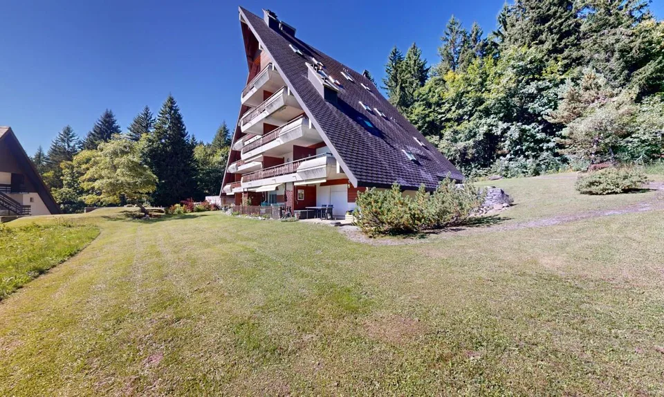 Gryon - 2-Zimmer-Wohnung - Blick auf die Muverans und Dents du Midi