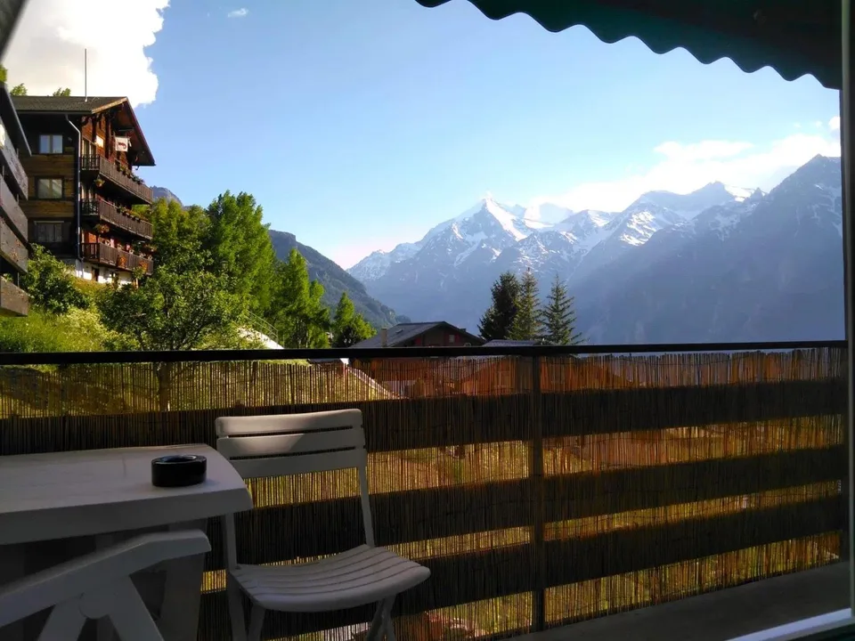 Charmant petit appartement dans Grächen sans voiture