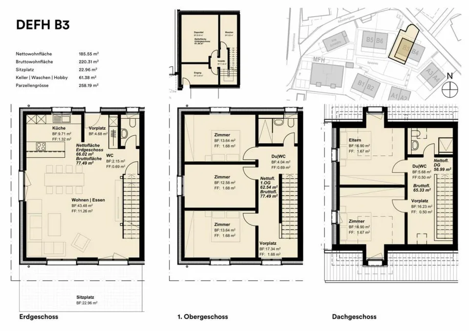 Zur alten Schmitte / Haus B3