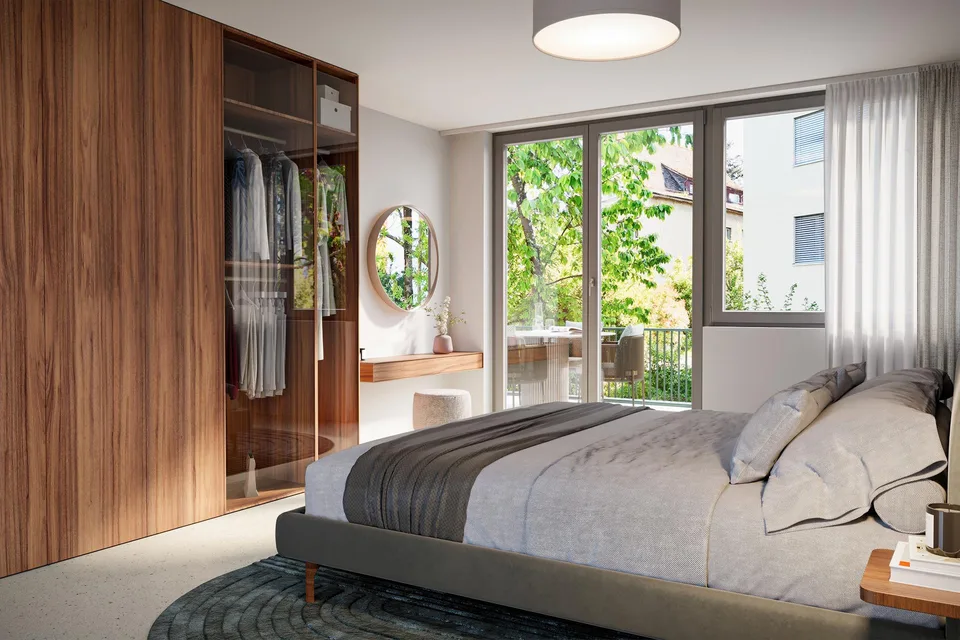 Moderne 3.5-Zimmer-Neubauwohnung in Wollishofen