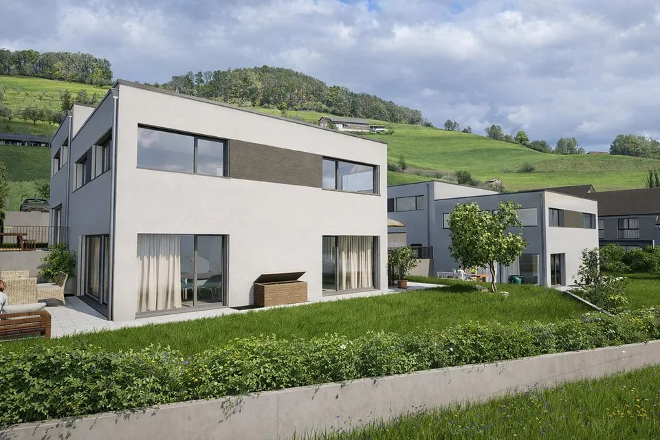 NEUBAU VIER DOPPELEINFAMILIENHÄUSER , NIEDERDORF
