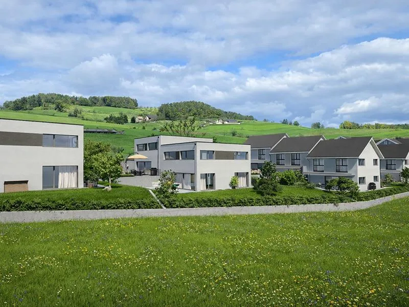 NEUBAU VIER DOPPELEINFAMILIENHÄUSER , NIEDERDORF