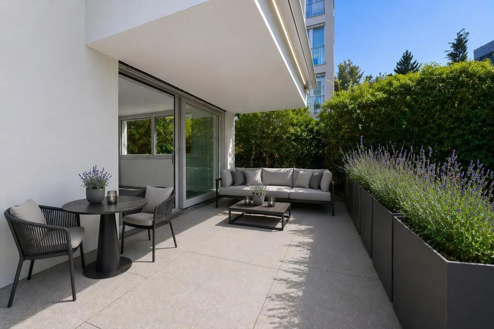 Zürich: 3.5-Zimmer-Wohnung mit Gartensitzplatz