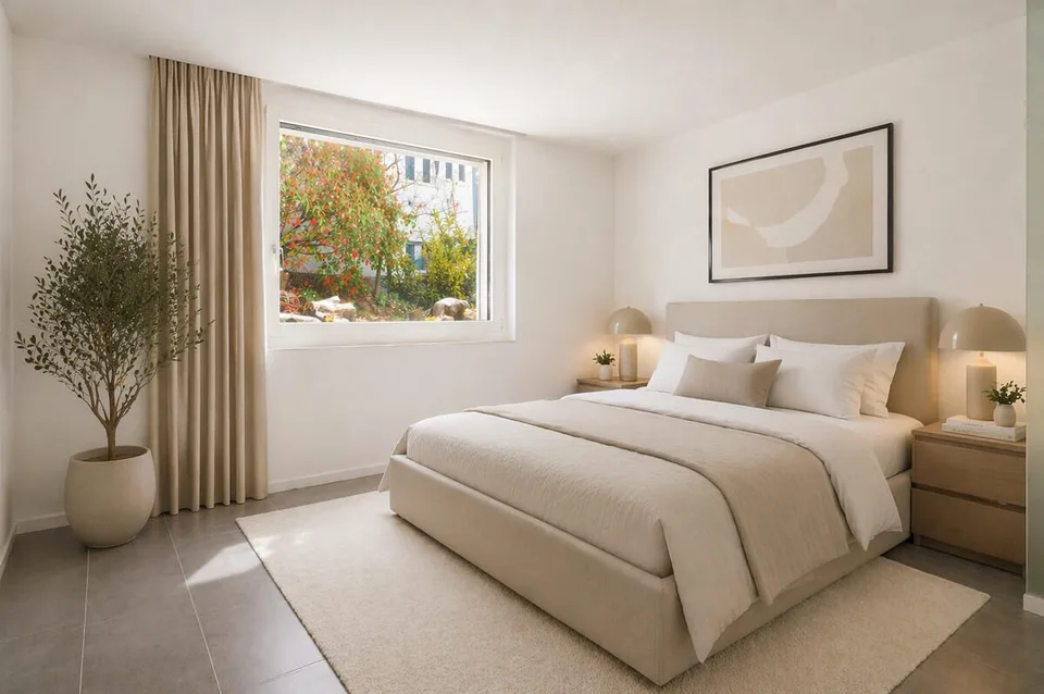 Zurich : appartement 3,5 pièces avec espace de jardin