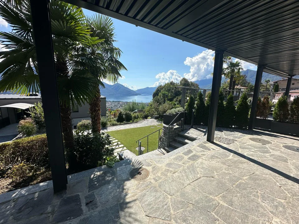 12 B - 3.5 Appartamento con pergolato e giardino privato | 3.5-Zimm...