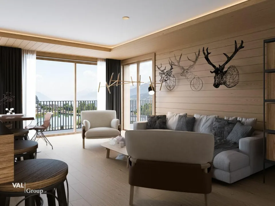 Ihre zukünftige Zweitwohnung in einem renovierten Chalet