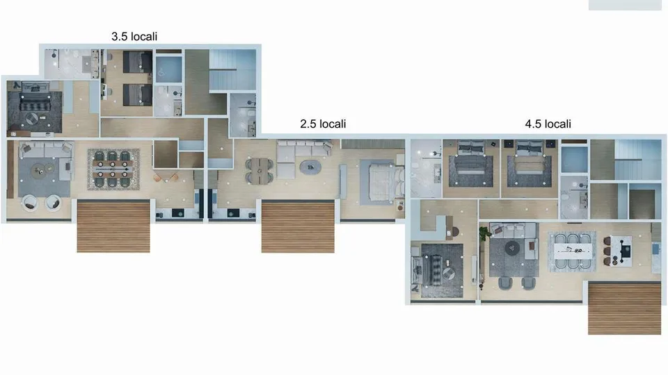 Appartement spacieux 4.5 pièces avec terrasse et vue – photo 12 sur 12