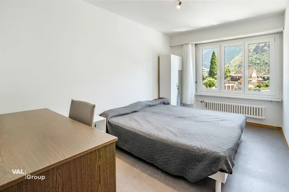 Helle 4.5-Zimmer-Wohnung an top Lage - direkt beim Bahnhof Visp!